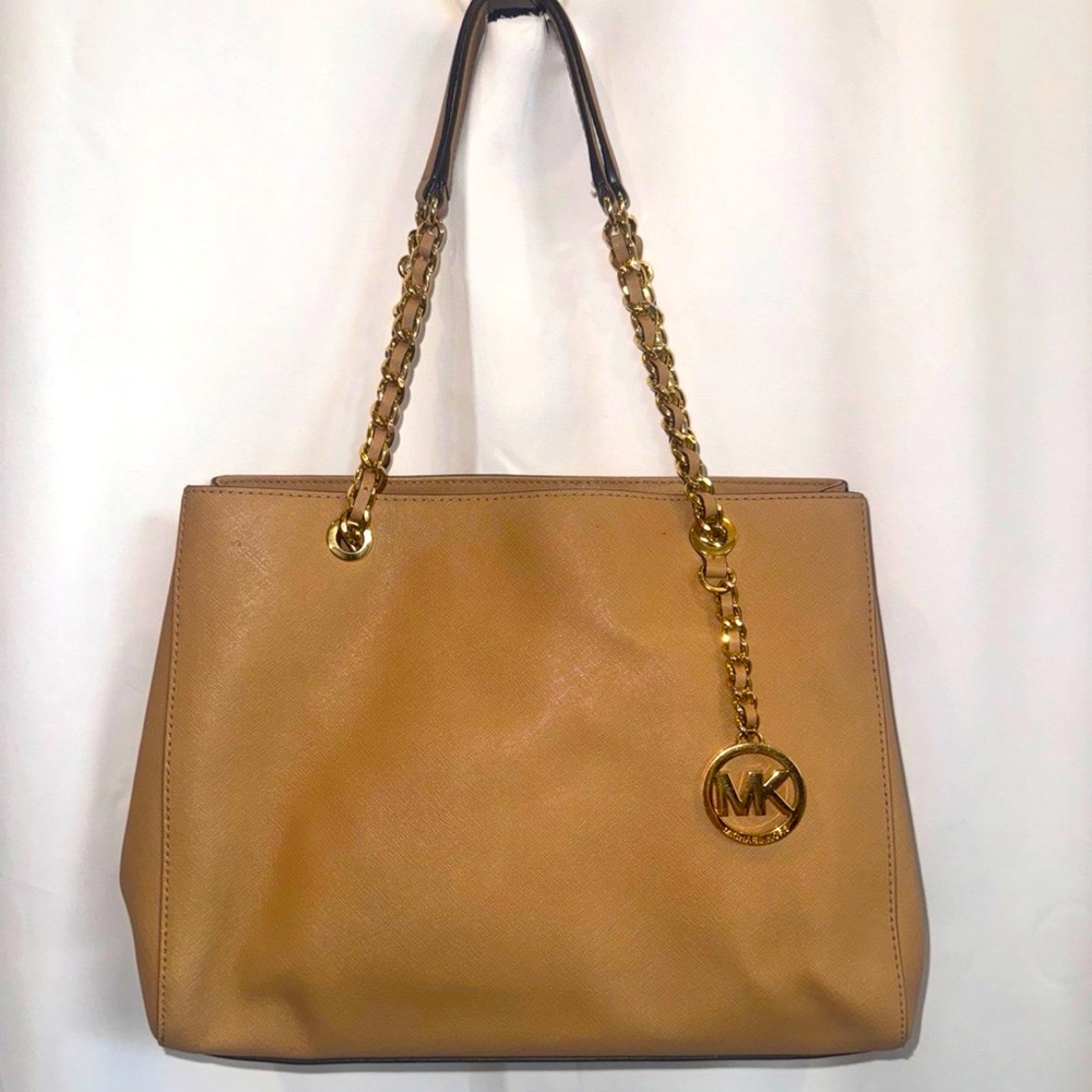 MICHAEL KORS SUSANNAH ACORN LG TOTE